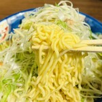 ら～めん蔵 - 「元祖 たっぷりねぎら〜めん（しお）」1,350円
数量限定（道産軟白ねぎ）