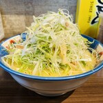 ら～めん蔵 - 「元祖 たっぷりねぎら〜めん（しお）」1,350円
数量限定（道産軟白ねぎ）