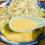 ら～めん蔵 - 「元祖 たっぷりねぎら〜めん（しお）」1,350円
数量限定（道産軟白ねぎ）