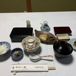 山ばな平八茶屋 - 朝食