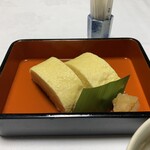 山ばな平八茶屋 - 巻き立てのだし巻き玉子