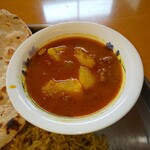 インディアン・レストラン　ロタ - ジャガイモ入りビーフキーマカレー