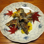 比良山荘 - 鮎の塩焼き