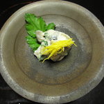 比良山荘 - しめじの胡麻和え