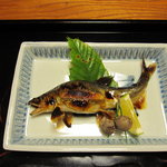 比良山荘 - 鮎の香味焼き