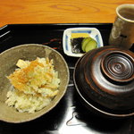 比良山荘 - 鮎松ご飯