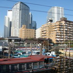 天婦羅 うえじま - お店近くの北品川橋からの風景