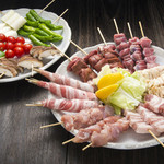 居酒屋 とり一番 - まずはコレ！　お店おすすめの串焼きをたっぷりと召し上がれ