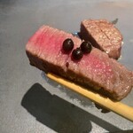 鉄板焼 石狩 - 生胡椒オン