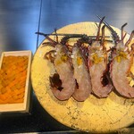 鉄板焼 石狩 - 伊勢海老と生ウニ