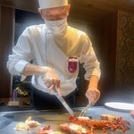 鉄板焼 石狩 - 佐々木シェフさん