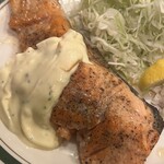 かつれつ四谷たけだ - サーモンバター焼 単品¥1,030