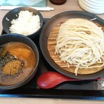是・空 - つけ麺　大盛り