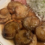 かつれつ四谷たけだ - ホタテバター焼定食おかず増し(180g) ¥1,700