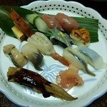 Kesennuma Asahi Zushi - 特選にぎり（3600円くらい）