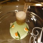 IL TEATRINO DA SALONE - 始めの一品：赤海老のタルターラ（2014.4）