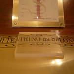 IL TEATRINO DA SALONE - テーブルセッティング（2014.4）