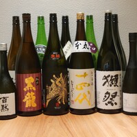 灘の地酒や希少な日本酒をご用意
