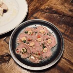 Pitan BISTRO and CAKES - Pitanの豚tan（豚舌ハム）白味噌クリーム（税込600円）