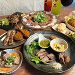 ラム肉酒場 ラムゴロー 神田南口店 - 6900円コース