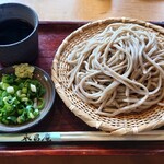 くつきそば 永昌庵 - ざるそば(ひめもり)