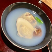 のどぐろ専門店 赤坂 かなめ - はまぐりの椀