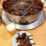 大坂屋 - 煮込み一通り3種類
シロ（腸）フワ（肺）、ナンコツ（喉）