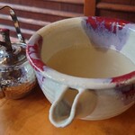 くつきそば 永昌庵 - 蕎麦茶と蕎麦湯