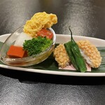 泳ぎとらふぐ活蟹料理 あじ平 - 