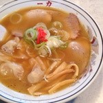 中華そば 一力 - 雲呑麺