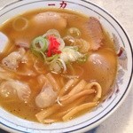 中華そば 一力 - 雲呑麺