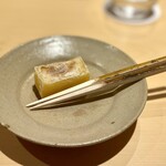 銀座 しのはら - 玉子ごを使った葛焼き