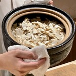 銀座 しのはら - 松茸御飯