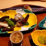 銀座 しのはら - 八寸の料理