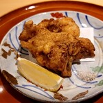 銀座 しのはら - フグの唐揚げ