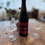 aru - 日本酒　2024 作 ひやおろし　純米吟醸（左ハーフペアリング、右ショートペアリング）