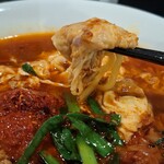 麺居酒屋 アシタマ - フワフワ卵