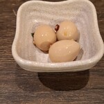 麺居酒屋 アシタマ - お通し