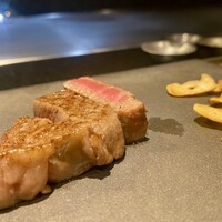 鉄板焼 石狩 - A5ランク白老和牛