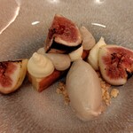 Le Jardin de Kamo - マロンとレモンのクリーム　ビスキュイイチヂク