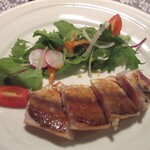 フリュイ・ドゥ・メール - カマスの燻製とサラダ