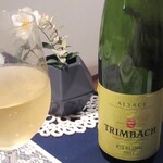 フリュイ・ドゥ・メール - 白ワイン（トリンバック　アルザス　リースリング）
