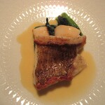 フリュイ・ドゥ・メール - アコウのベルモットソース