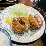 富金豚 - 梅しそバラとんかつ