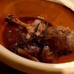 ウエストパパ - 鴨の紫キャベツ煮込み