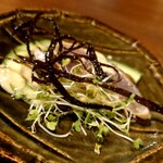 ウエストパパ - カンパチの炙りカルパッチョ