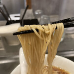 らぁ麺やまぐち - 麺はツルツル！