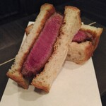 SATOブリアン - ブリかつサンド