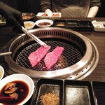 SATOブリアン - 焼きます