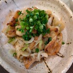 やきとり虎 - 鶏皮ポンズ！